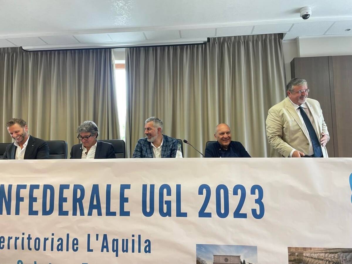 L’AQUILA: ROBERTO BUSSOLOTTI ELETTO PER ACCLAMAZIONE SEGRETARIO PROVINCIALE  TERRITORIALE DI UGL