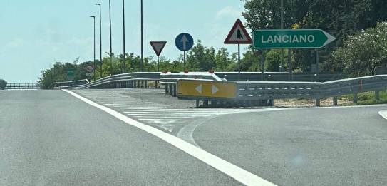 A14: CHIUSA PER UNA NOTTE L’USCITA DELLA STAZIONE DI LANCIANO