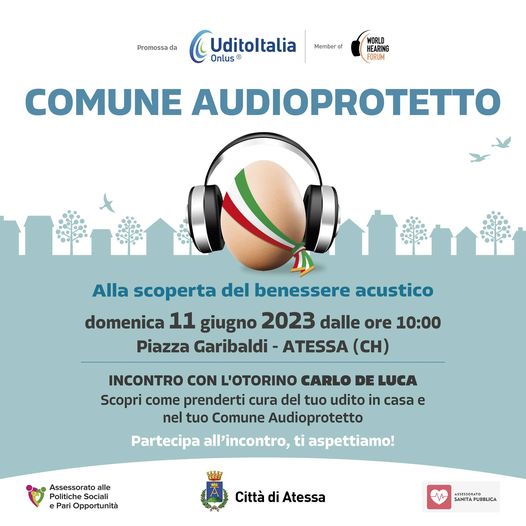 ATESSA: ARRIVA IL COMUNE AUDIOPROTETTO