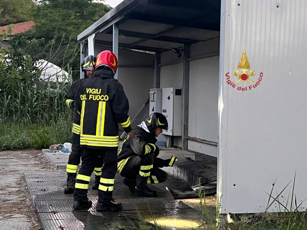 PESCARA: IN FIAMME QUADRO ELETTRICO IN VIA ALDO MORO, INTERVENTO VIGILI DEL FUOCO