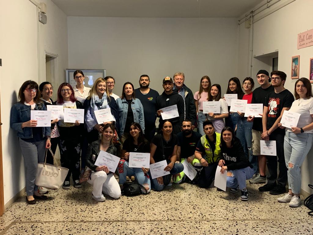 CHIIETI: CONSEGNATI DA VALTRIGNO GLI ATTESTATI DI PRIMO SOCCORSO AI PARTECIPANTI