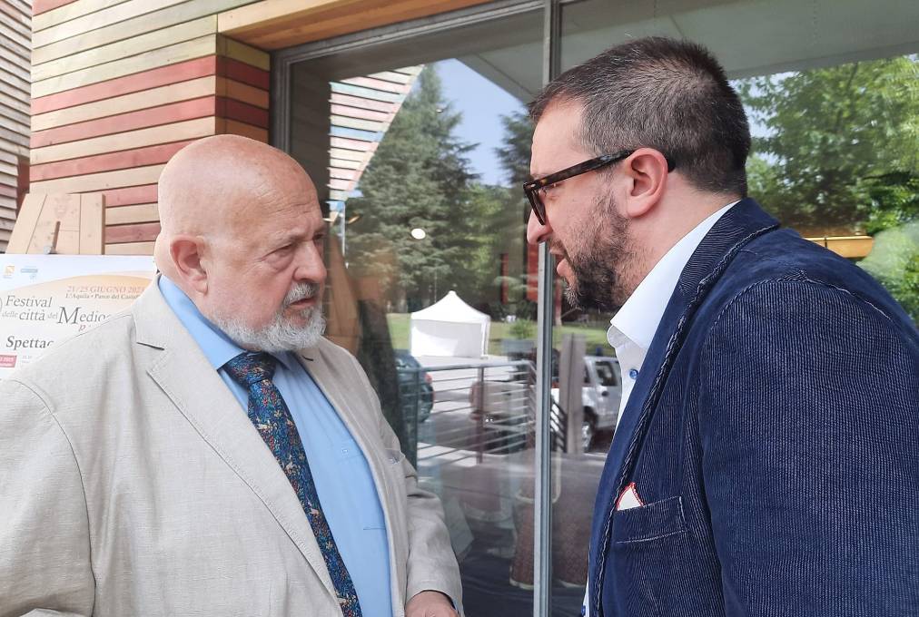 FESTIVAL DELLE CITTA’ DEL MEDIOEVO, CARDINI: “L’AQUILA SIMBOLO DI RINASCITA”