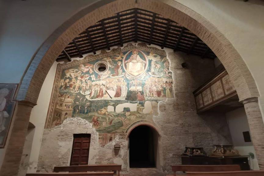 LORETO APRUTINO: CONSEGNA LAVORI CHIESA SANTA MARIA IN PIANO