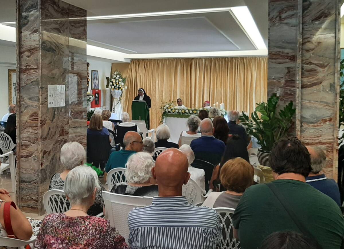 GIORNATA MONDIALE NONNI E ANZIANI: A CHIETI MESSA VESCOVO FORTE NELL’ISTITUTO SUORE COMPASSIONISTE