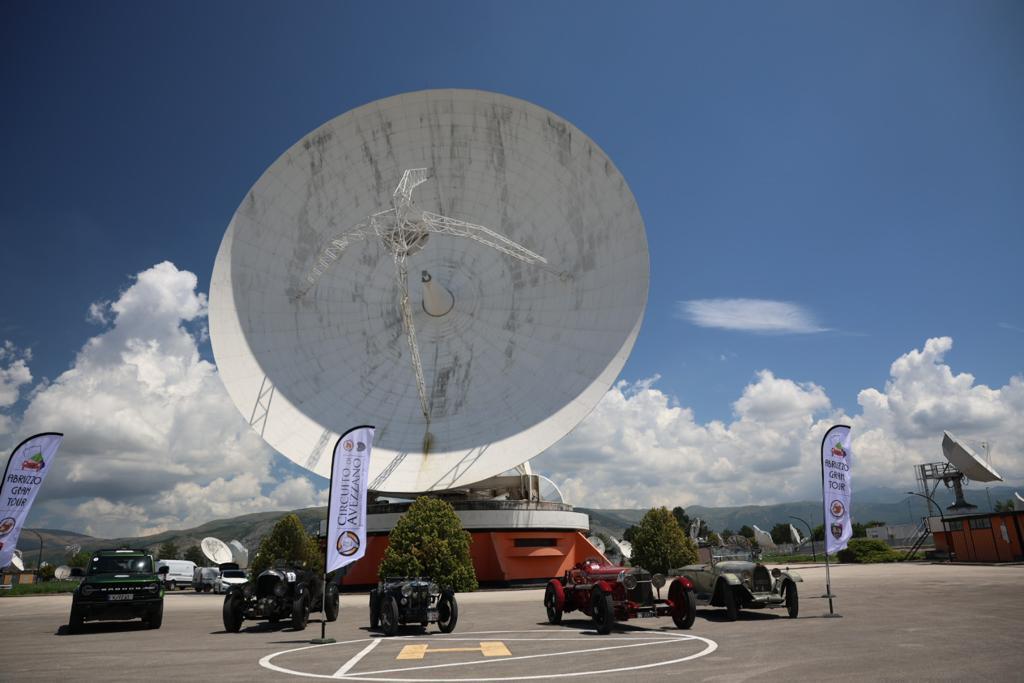 TELESPAZIO SPLENDIDA CORNICE DI AUTO D’EPOCA IN OCCASIONE DEL CIRCUITO DI AVEZZANO