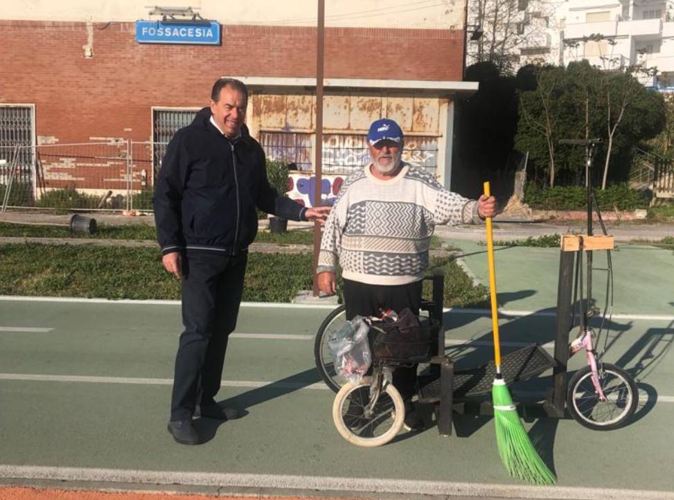 COSTA DEI TRABOCCHI: PULISCE LA VIA VERDE DAI RIFIUTI, L’INIZIATIVA DI ANTONIO POLIDORO