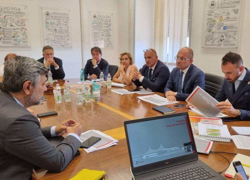 HUB DEL TERRITORIO: VALORIZZAZIONE STAZIONE DI POPOLI IN PROGETTO FS E COMMISSARIO SISMA