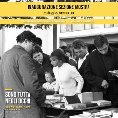 GLI SCATTI  DI SEBASTIANA PAPA IN MOSTRA PERMANENTE  DAL 19 LUGLIO ALL’UNIVERSITA’ DI TERAMO