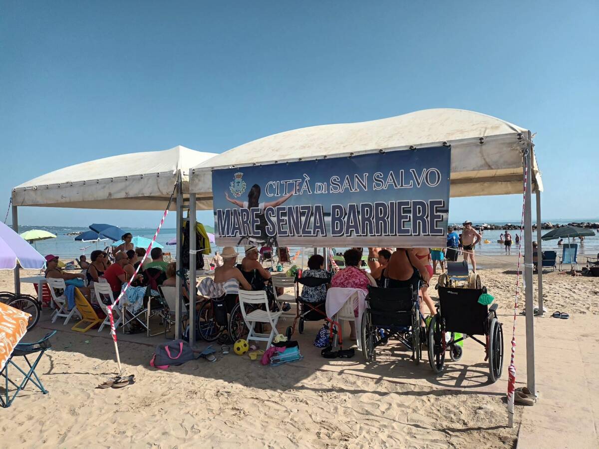 SAN SALVO: DUE GIORNI DI MARE PER ABBATTERE LE BARRIERE CULTURALI E FISICHE DELLA DISABILITA’