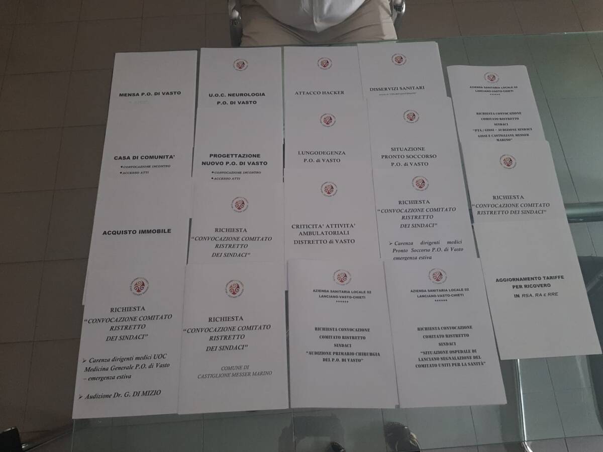 GUAI ASL CHIETI: LETTERA DEL MANAGER SCHAEL, “IL COMITATO RISTRETTO DEI SINDACI NON E’ UN TRIBUNALE”