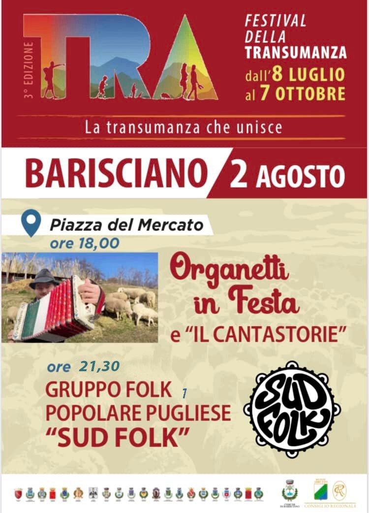 TRANSUMANZA: A BARISCIANO IL RITMO DI PIZZICA E TARANTA