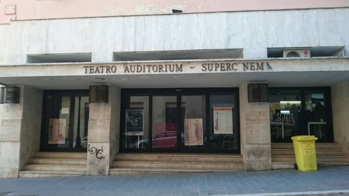 CHIETI: AFFIDATI LAVORI SCUOLA CASONE E TEATRO SUPERCINEMA