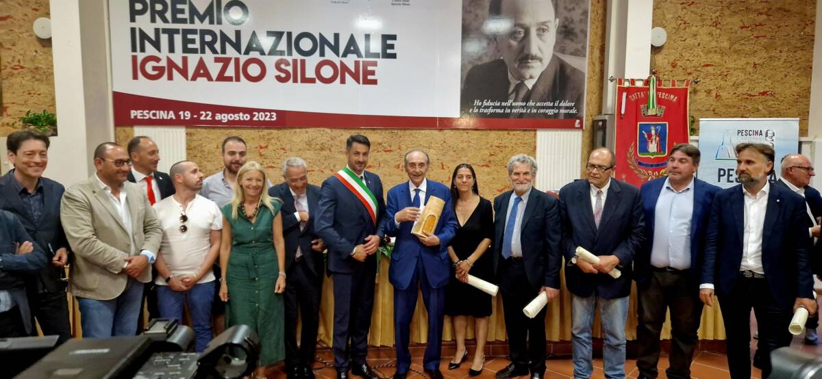 PREMIO INTERNAZIONALE SILONE: VINCONO IL PROFESSORE E MECENATE EMANUELE E LA STUDENTESSA COLOMBO
