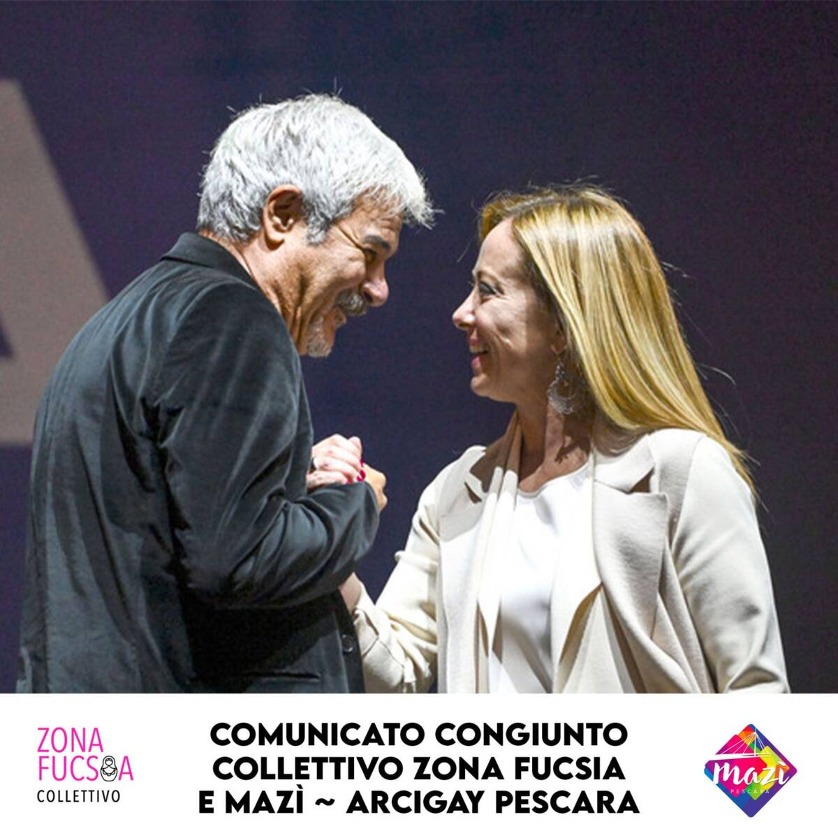 MAZI ARCIGAY E COLLETTIVO FUCSIA: “INOPPORTUNA PRESENZA DI PINO INSEGNO AL PESCARA COMIX&GAME”