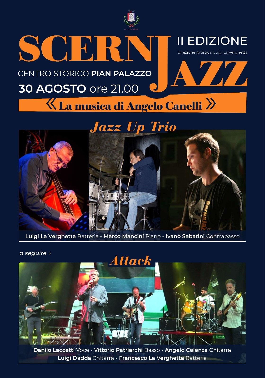 SCERNI JAZZ: IL 30 AGOSTO AL VIA LA SECONDA EDIZIONE