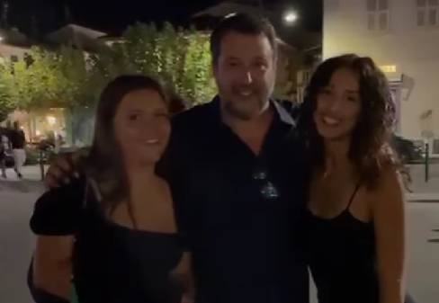 LEGA, IL SALUTO DI SALVINI A BOCCHINO DA FORTE DEI MARMI: “AL LAVORO PER IL NOSTRO ABRUZZO”