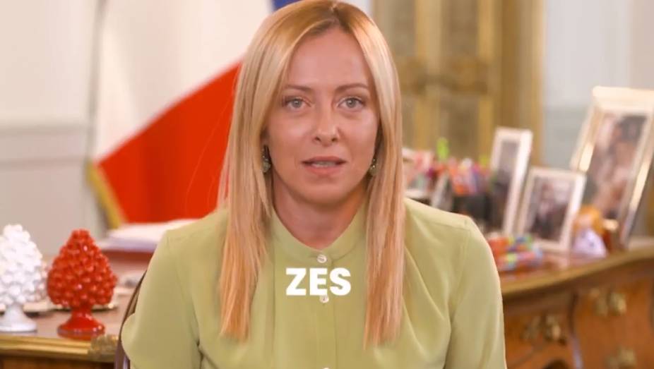 ZES UNICA, MELONI: “GRANDE OPPORTUNITA’ PER IL SUD”