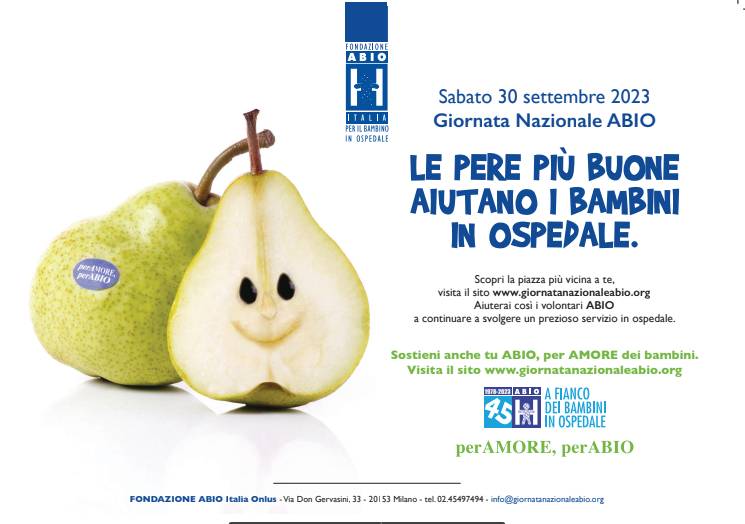 GIORNATA NAZIONALE ABIO: DOMANI A L’AQUILA INCONTRO CON VOLONTARI A SOSTEGNO BIMBI IN OSPEDALE