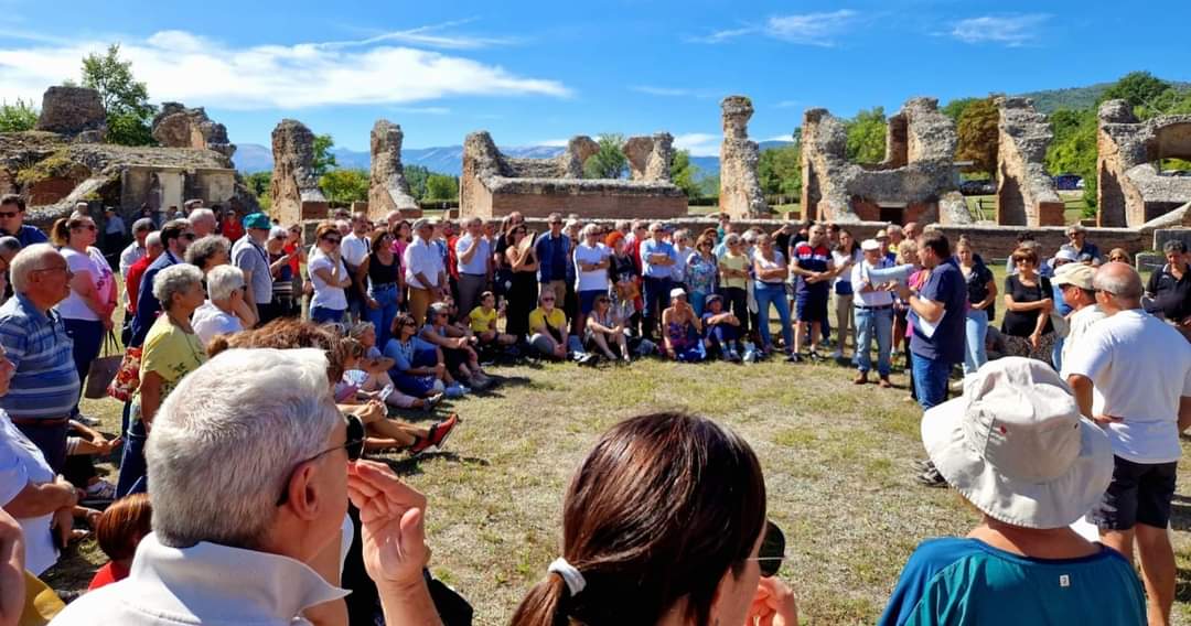 L’AQUILA: GRANDE SUCCESSO DELL’INIZIATIVA “CONOSCIAMO AMITERNUM” ORGANIZZATA DA ADUC PRETURO