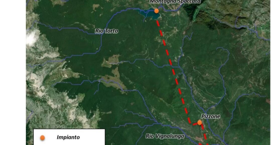 AMPLIAMENTO CENTRALE IDROELETTRICA ENEL ALLE PORTE DEL PNALM, SOSPESO PROGETTO