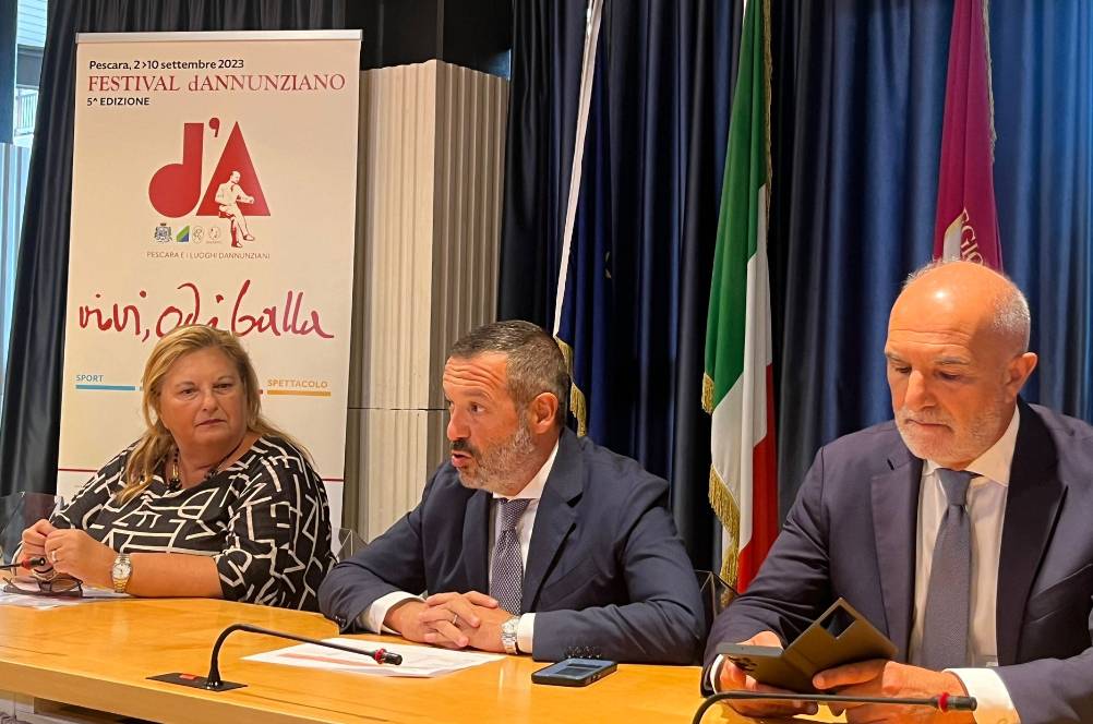 FESTIVAL DANNUNZIANO: IL BILANCIO DI SOSPIRI, “GRANDE SUCCESSO, BRAND AFFERMATO”