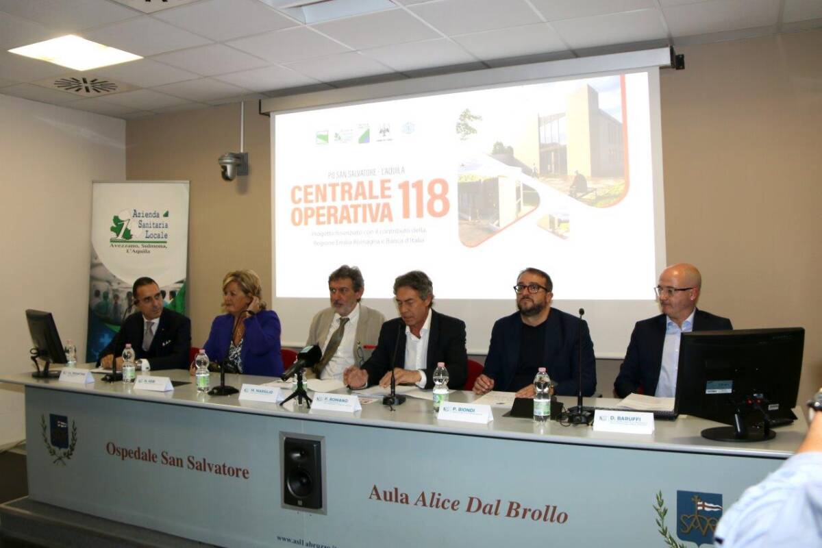 CENTRALE 118, BIONDI: “RISPOSTA DECISA A TEMA EMERGENZE-URGENZE AREE INTERNE”