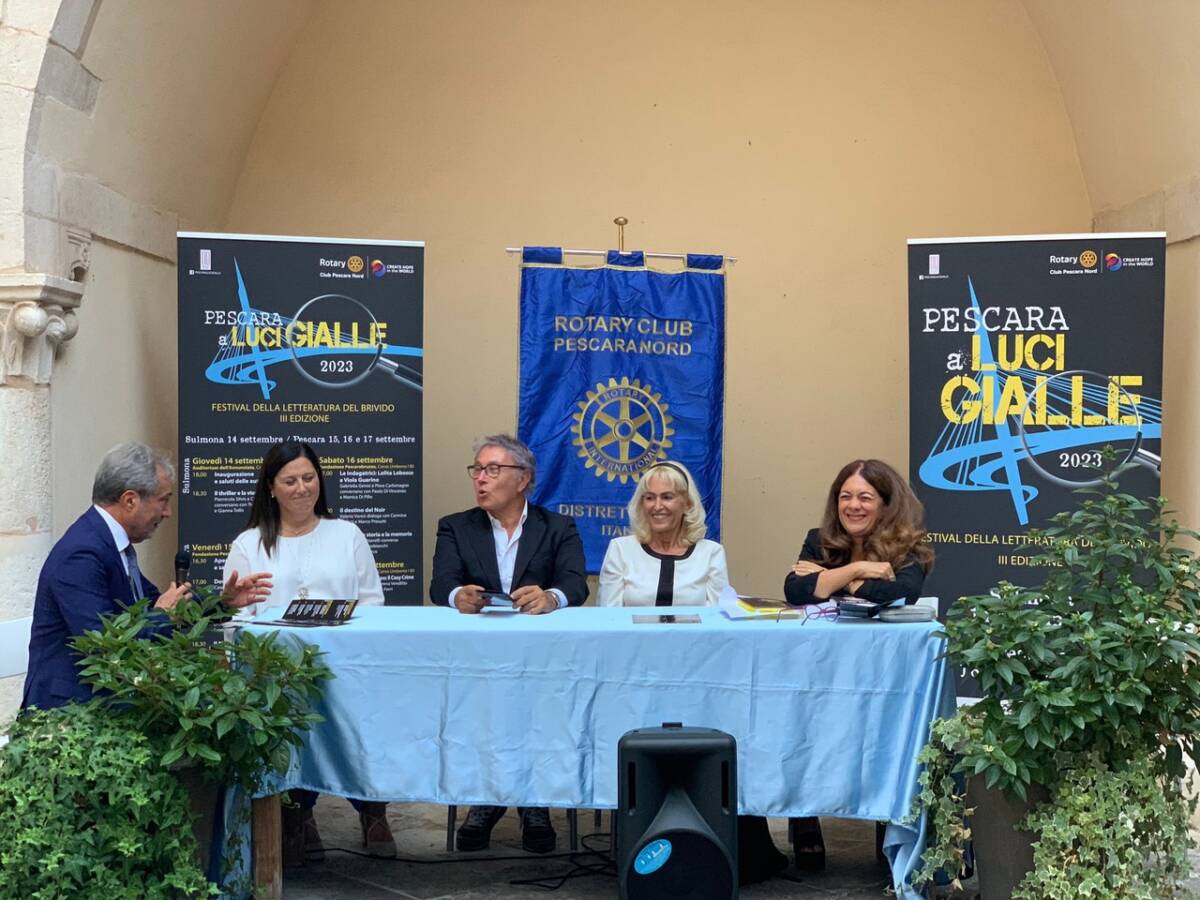 ”PESCARA A LUCI GIALLE”: AL VIA FESTIVAL DELLA LETTERATURA DEL BRIVIDO