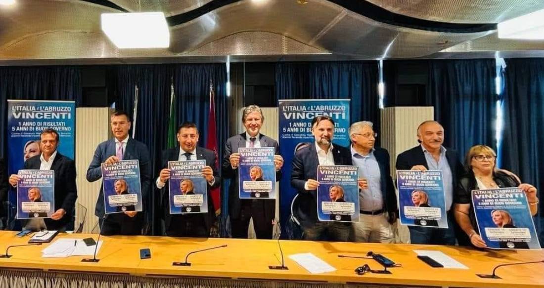 “L’ITALIA E L’ABRUZZO VINCENTI”: FDI APRE CAMPAGNA ELETTORALE CON DUE GIORNI DI EVENTI A PESCARA
