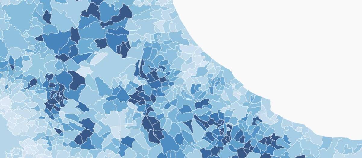 INVERNO DEMOGRAFICO IN ABRUZZO, E’ EMERGENZA: LA CLASSIFICA DEI COMUNI CON PIU’ ANZIANI