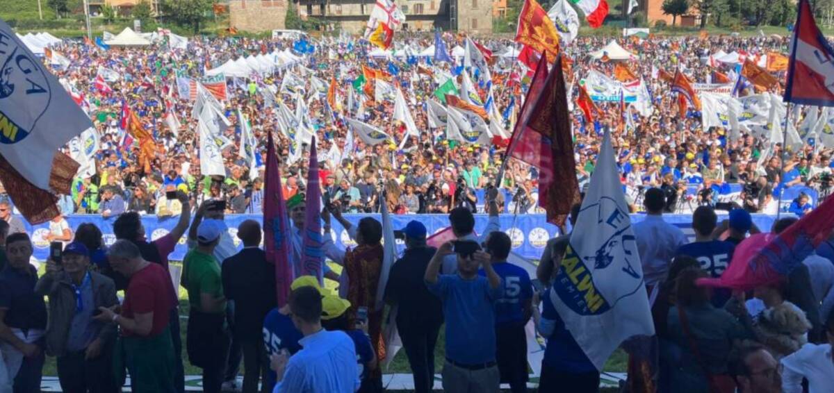 LEGA ABRUZZO: IN 300 A PONTIDA 2023. DANASCHI, “NOSTRA TERRA CONTINUA A DARE UN GROSSO CONTRIBUTO”