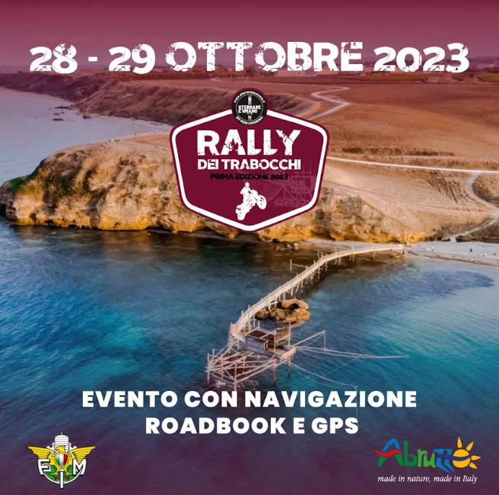 STERRARE E’ UMANO: AD OTTOBRE ARRIVA IL “RALLY DEI TRABOCCHI”