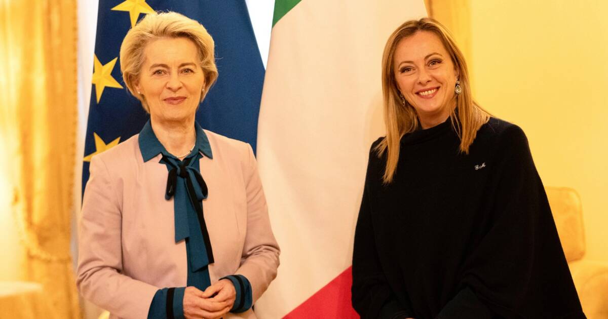 EMERGENZA MIGRANTI: URSULA VON DER LEYEN A LAMPEDUSA SU INVITO DELLA PREMIER ITALIANA MELONI