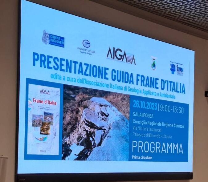 CONVEGNO “FRANE D’ITALIA” A L’AQUILA, SINDACO DI CHIETI: “NOI BUON ESEMPIO”