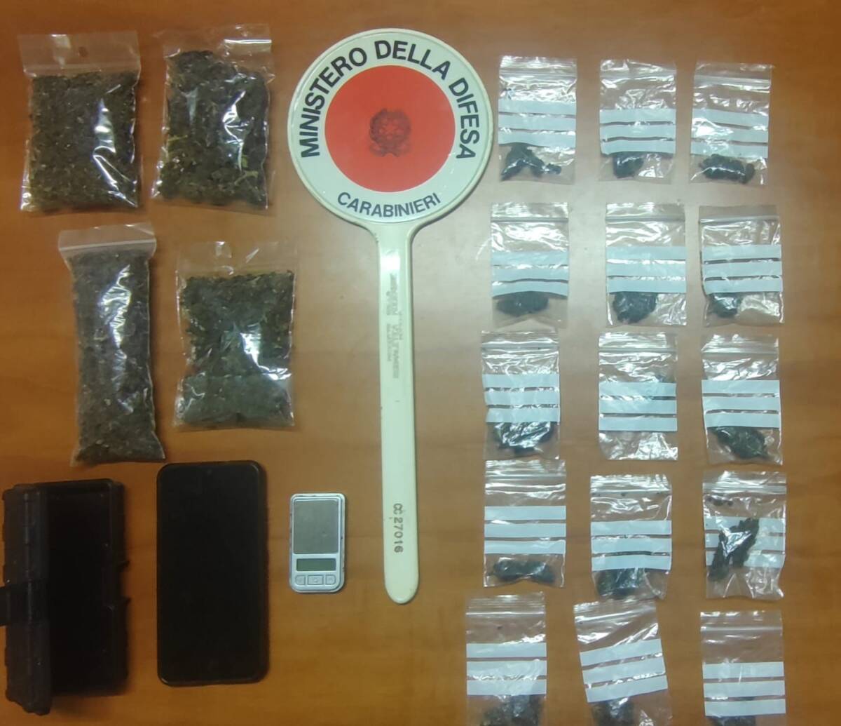BALSORANO: ARRESTATO UN 27ENNE ROMANO PER SPACCIO DI  MARJUANA