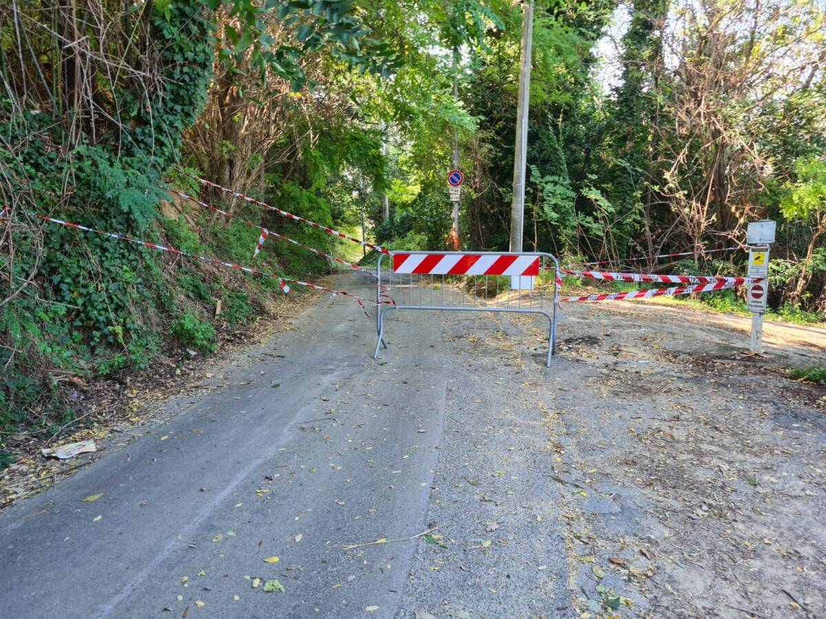 CHIUSA VIA ARENAZZE A CHIETI PER UNO SMOTTAMENTO: TRANSITO SOLO PER I RESIDENTI