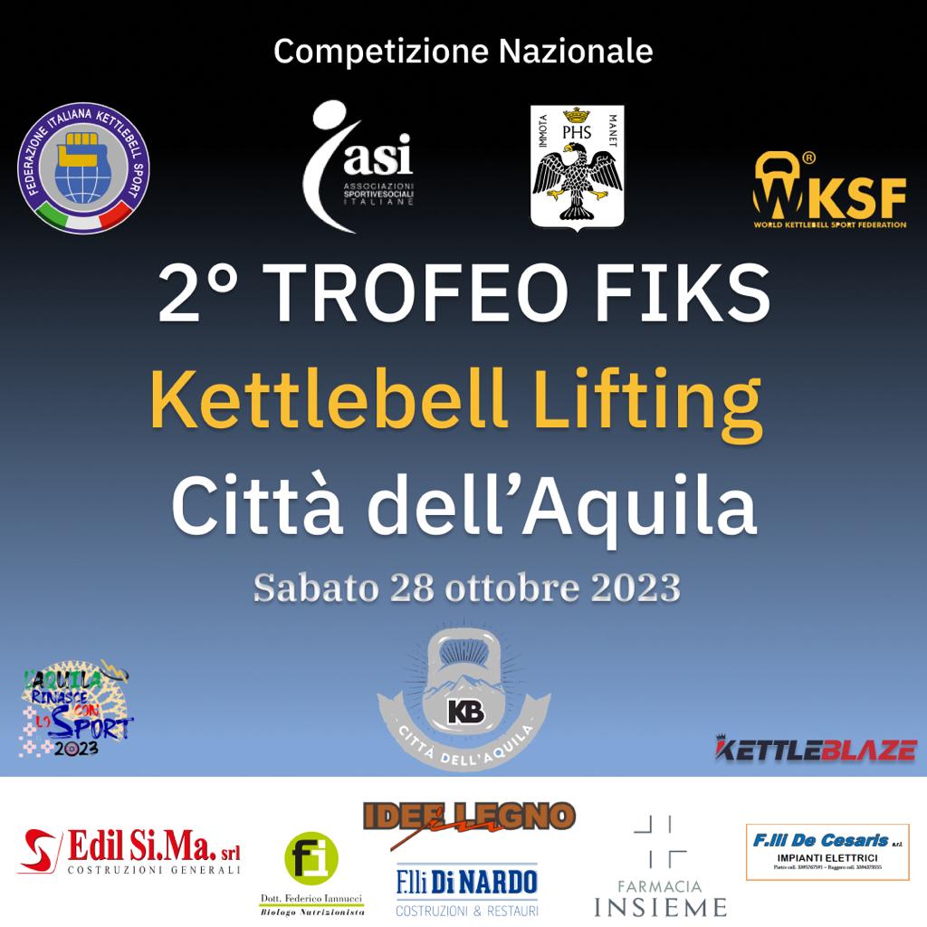 L’AQUILA RINASCE CON LO SPORT: MANIFESTAZIONE DI SOLLEVAMENTO PESI