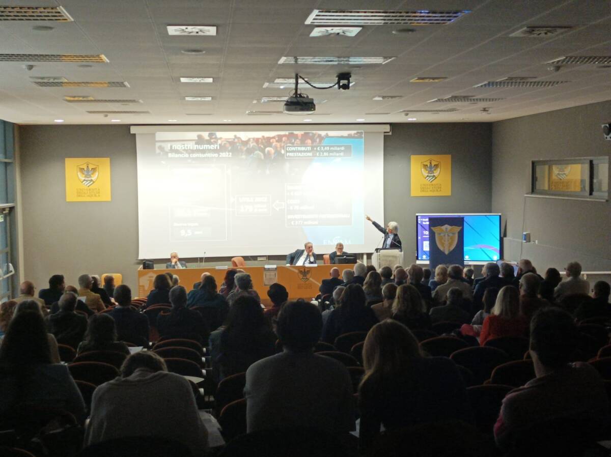 ORDINE MEDICI L’AQUILA: “PATTO GENERAZIONALE PER COSTRUIRE FUTURO GIOVANI E SUPERARE ANNI BUI”