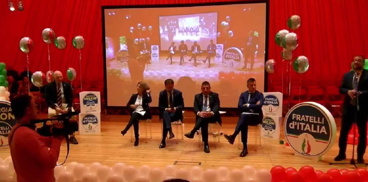 EVENTO FRATELLI D’ITALIA A L’AQUILA, BIONDI: “GOVERNO ATTENTO AL NOSTRO TERRITORIO”