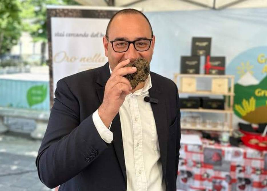 FIERA TARTUFI D’ABRUZZO: IMPRUDENTE, “I NOSTRI SONO I MIGLIORI D’ITALIA”