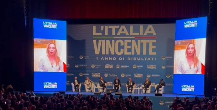 UN ANNO DI GOVERNO, MELONI: “CAMMINO A TESTA ALTA, NON SONO MAI SCESA A COMPROMESSI”