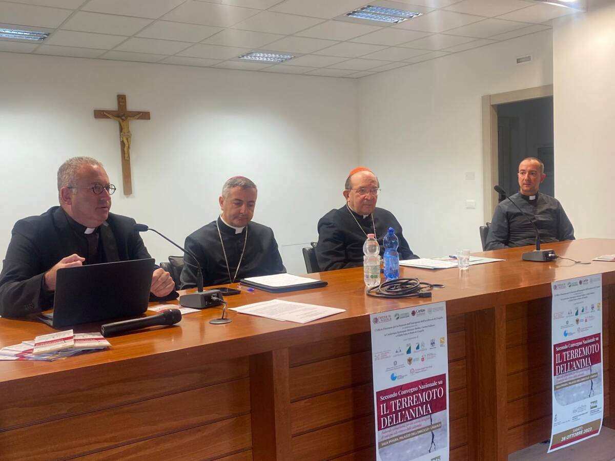 L’AQUILA: “IL TERREMOTO DELL’ANIMA”, DOMANI IL SECONDO CONVEGNO NAZIONALE, IL PROGRAMMA