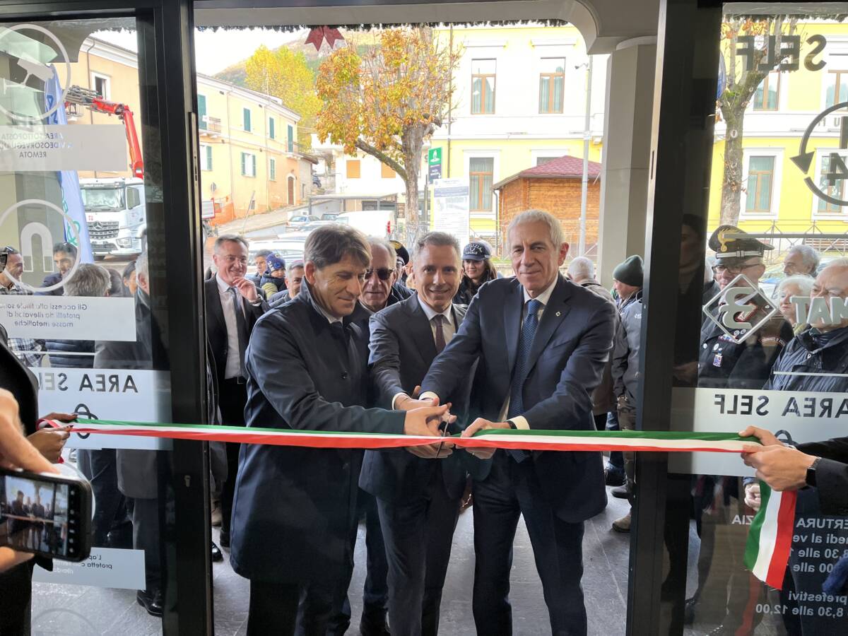 PIZZOLI, INAUGURATA NUOVA FILIALE BCC CON CASSA SELF ASSISTITA E ATM EVOLUTO