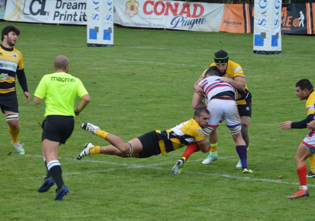 RUGBY ABRUZZO: IN SERIE A VINCE AVEZZANO E PERDE PAGANICA. PAREGGIO L’AQUILA VS CAPOLISTA FRASCATI