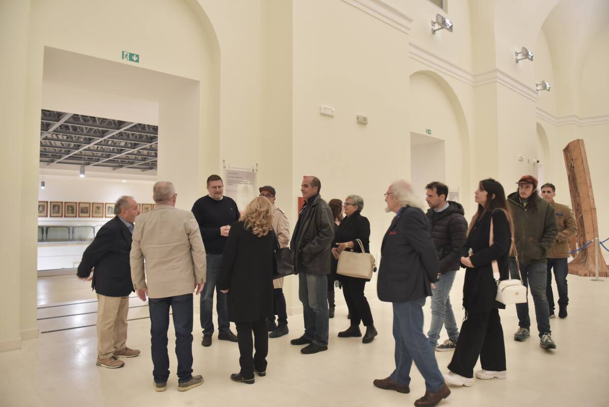 ACCOLTI ALL’EMICICLO I DELEGATI DEL CRAM ARRIVATI ALL’AQUILA DA PAESI DI TUTTO IL MONDO