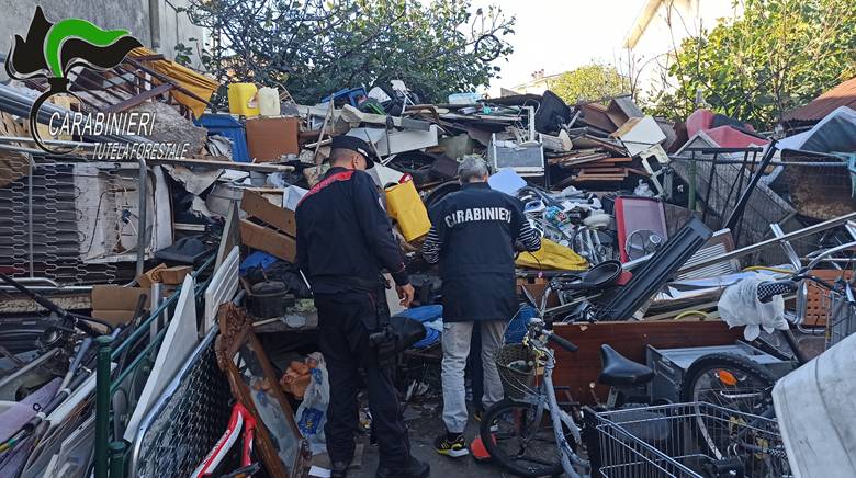 PESCARA: SEQUESTRATA DISCARICA ABUSIVA IN VIA TIBURTINA