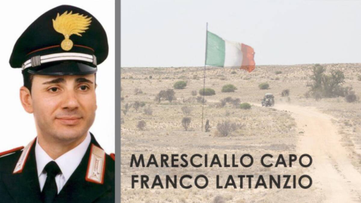 FU UCCISO A NASSIRYA: COMUNE DI SULMONA INTITOLA UN PARCO AL MARESCIALLO  FRANCO LATTANZIO