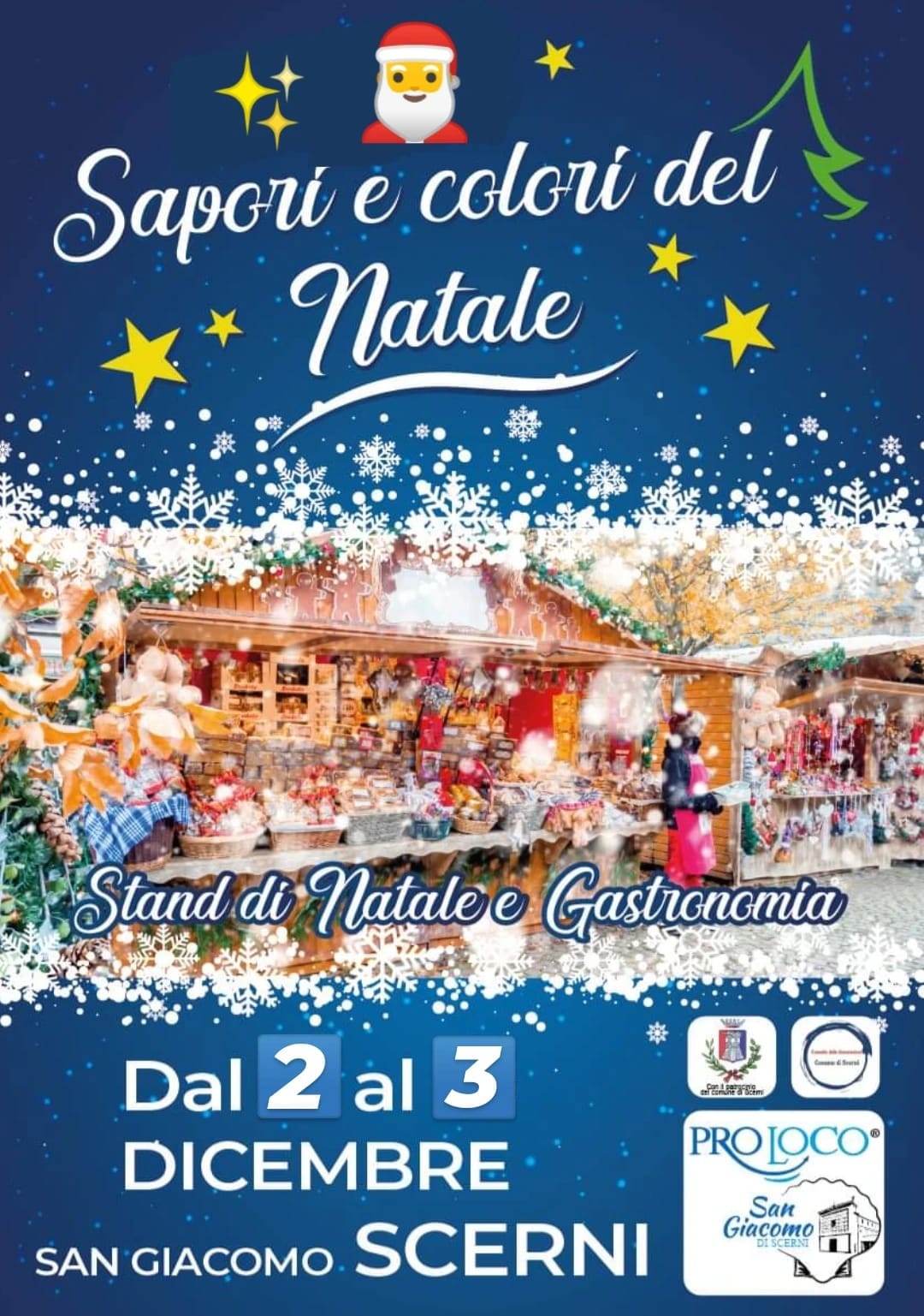 A SCERNI “SAPORI E COLORI DI NATALE”