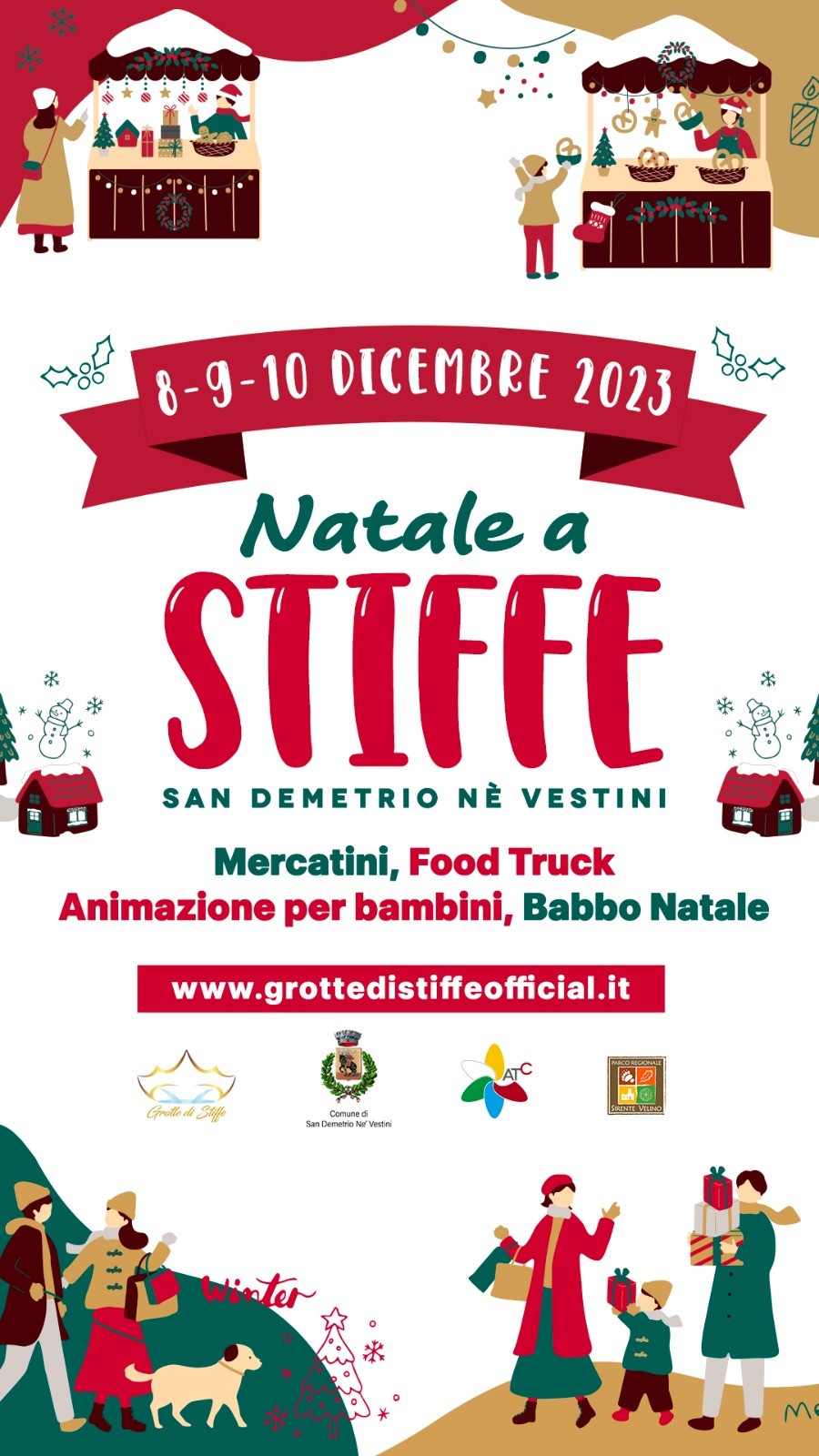 TORNANO I MERCATINI DI NATALE A STIFFE, DALL’8 AL 10 DICEMBRE