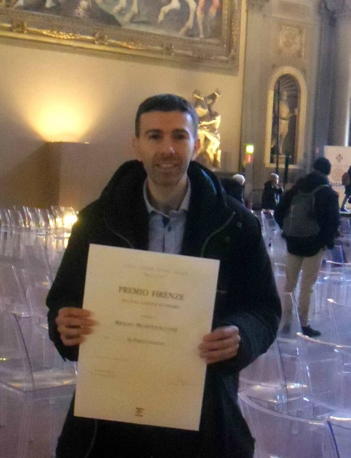 POESIA: AL LANCIANESE MONTEFALCONE SEGNALAZIONE D’ONORE AL PREMIO FIRENZE 2023
