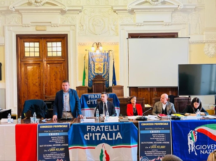 ABRUZZO-FRATELLI D’ITALIA: GREGORI E TAVANI ELETTI COORDINATORI PROVINCIALI DI L’AQUILA E CHIETI